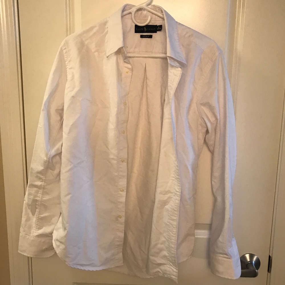Ralph Lauren Men’s white shirt formal size S